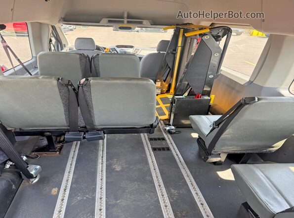 1FDZX2XM7GKB41228 2016 FORD TRANSIT Silver Widok naklejki z numerem VIN