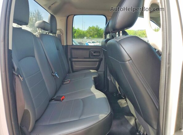 1C6RR6FT2MS507789 2021 RAM 1500 White Вид задньої частини салону