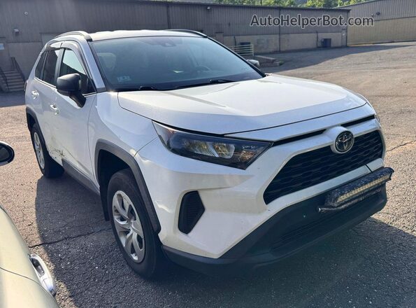 2T3F1RFVXKC029357 2019 TOYOTA RAV4 White Trasero izquierdo