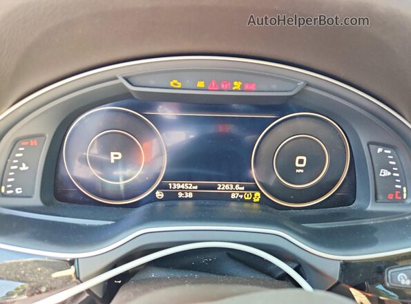 WA1LAAF77HD033158 2017 AUDI Q7 Blue Հետևի նստատեղերի տեսք