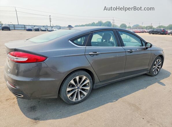 3FA6P0T96KR179668 2019 FORD FUSION Gray Front right