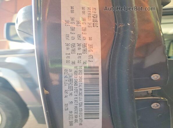 1C4NJRBB7HD135275 2017 JEEP PATRIOT Gray VIN კოდის სტიკერის ხედი