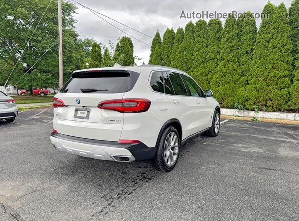 5UXCR6C55KLL61916 2019 BMW X5 White წინა ხედი
