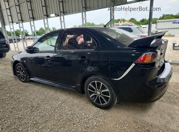 JA32U2FU3HU012259 2017 MITSUBISHI LANCER Black Tył prawy