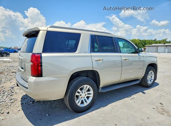 1GNSCAEC8GR394403 2016 CHEVROLET TAHOE Gold Առջևի աջ