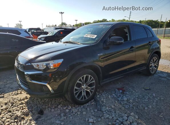 JA4AP3AW0GZ044326 2016 MITSUBISHI OUTLANDER Black Tył lewy