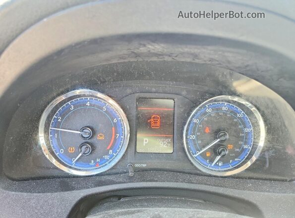 2T1BURHE4JC118304 2018 TOYOTA COROLLA Blue უკანა სავარძლების ხედი