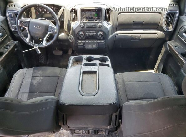 1GCUYEET2MZ264199 2021 CHEVROLET SILVERADO Blue ხელსაწყოთა პანელის ხედი
