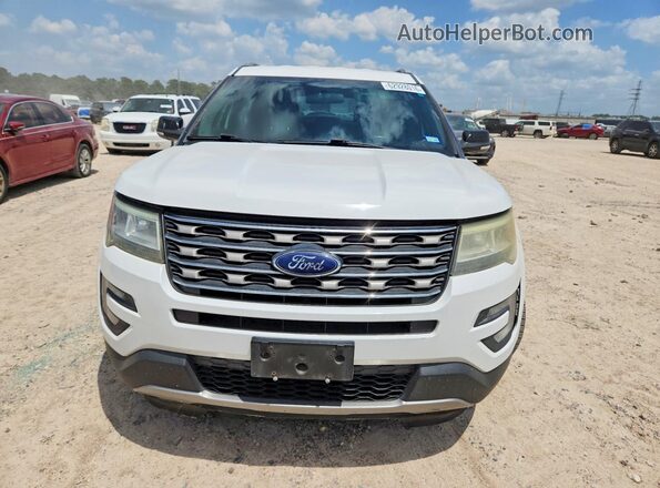 1FM5K7DH6HGB30341 2017 FORD EXPLORER White Vista trasera
