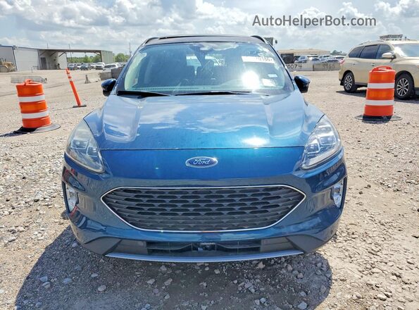 1FMCU9DZ9LUB33993 2020 FORD ESCAPE Blue Вид ззаду