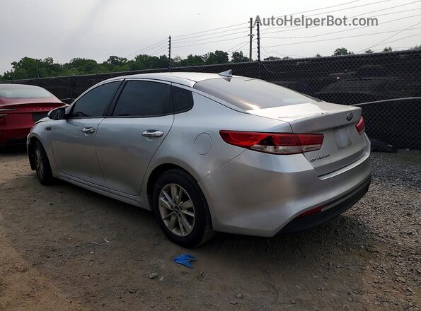 5XXGT4L34JG236461 2018 KIA OPTIMA Серебряный Задняя правая четверть
