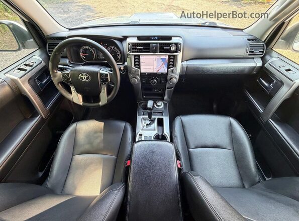 JTESU5JR6N5991248 2022 TOYOTA 4RUNNER White უკანა სავარძლების ხედი