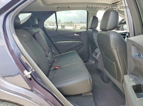3GNAXZEU7KS536043 2019 CHEVROLET EQUINOX Blue Engine compartment view
