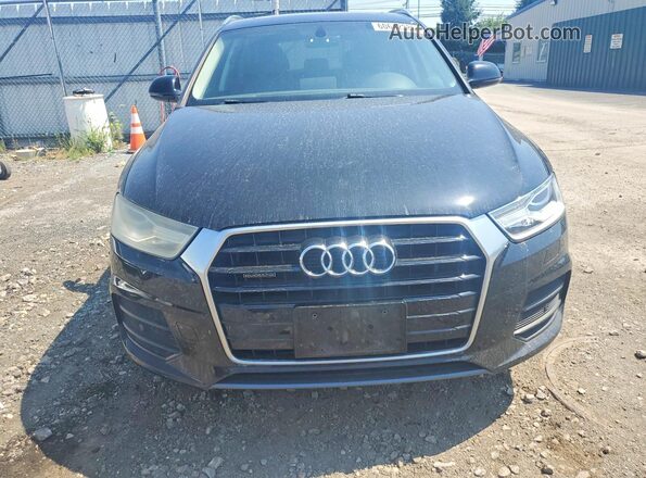 WA1JCCFS7HR010001 2017 AUDI Q3 Black უკანა ხედი
