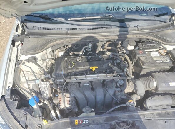 5NPD74LF7HH099841 2017 HYUNDAI ELANTRA Silver Vista del compartimento del motor