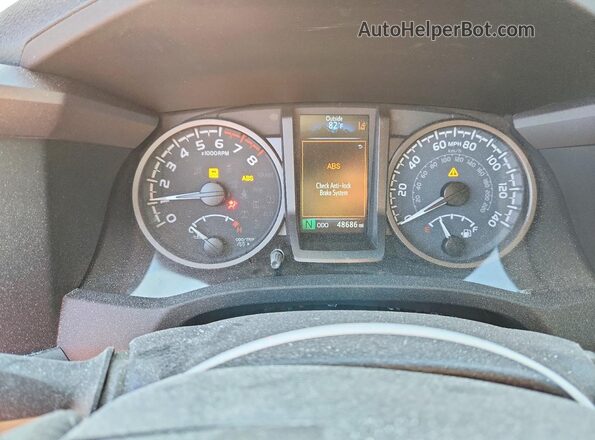 3TMAZ5CN2PM200187 2023 TOYOTA TACOMA Blue Vista de los asientos traseros