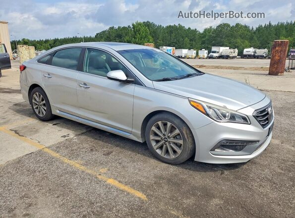 5NPE34AF1HH466221 2017 HYUNDAI SONATA Silver Vista frontal