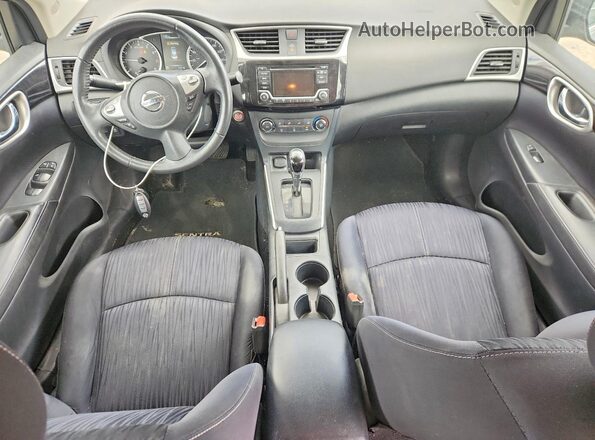 3N1AB7AP9GL650674 2016 NISSAN SENTRA Gray Instrument cluster view