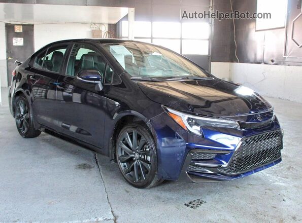 5YFT4MCEXSP243307 2025 TOYOTA COROLLA Blue Tył lewy