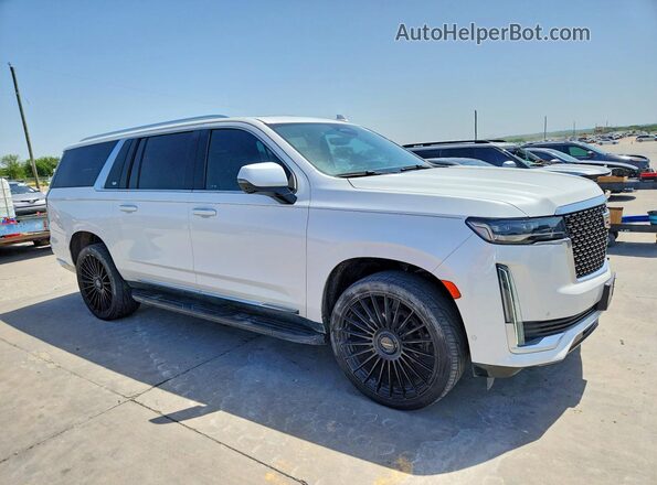 1GYS3KKL5MR388258 2021 CADILLAC ESCALADE White Widok z przodu