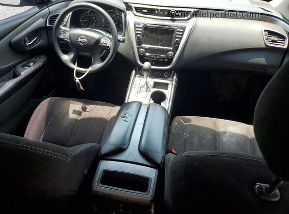 5N1AZ2MJXKN155973 2019 NISSAN MURANO Черный Вид щитка приборов