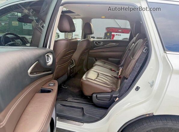 5N1DL0MM1HC527783 2017 INFINITI QX60 White VIN sticker view