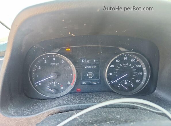 5NPD84LF9JH256384 2018 HYUNDAI ELANTRA Серебряный Вид задних сидений