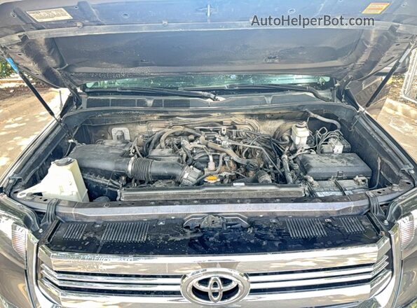 5TFEM5F10GX102441 2016 TOYOTA TUNDRA Серый Вид панели приборов