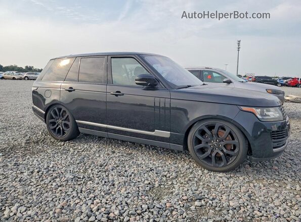 SALGR2FV8HA336402 2017 LAND ROVER RANGE Черный Вид спереди