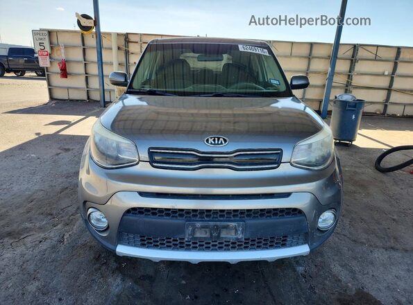 KNDJP3A59H7449675 2017 KIA SOUL Brown Вид ззаду