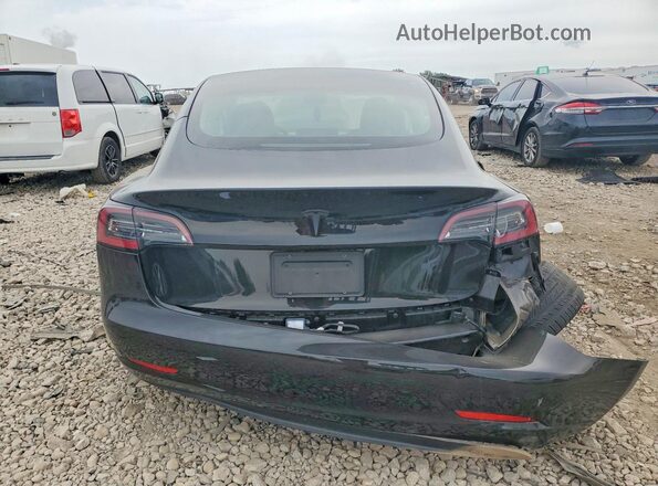 5YJ3E1EA2PF506821 2023 TESLA MODEL Черный Вид салона спереди