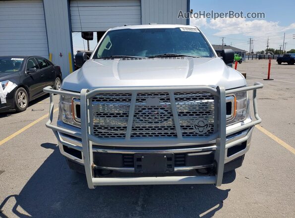 1FTFW1E50JKF63543 2018 FORD F150 Silver Widok z tyłu