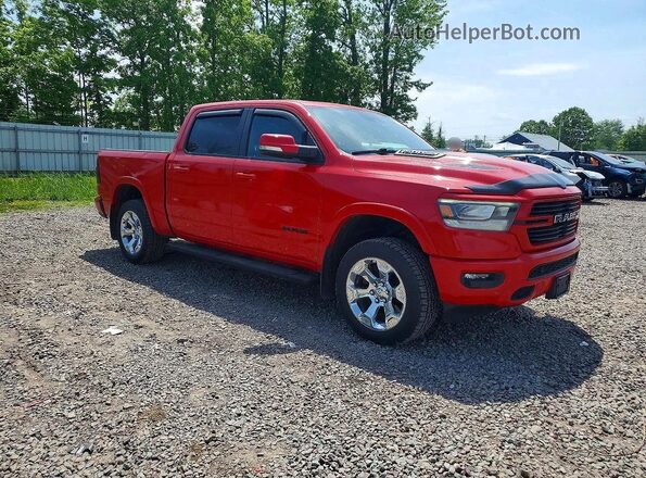 1C6SRFJTXMN789252 2021 RAM 1500 Red Vista frontal