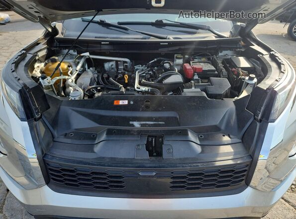 JA4J3TA88NZ007244 2022 MITSUBISHI OUTLANDER Silver Vista de la etiqueta del VIN
