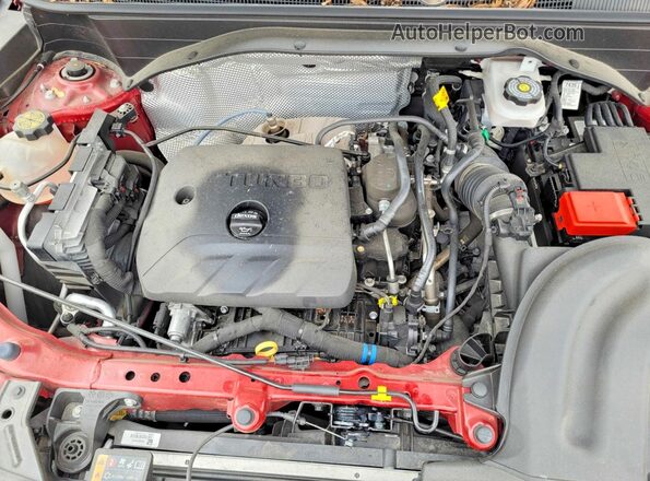 KL79MPSL1MB136575 2021 CHEVROLET TRAILBLAZER Red Առջևի վահանակի տեսք