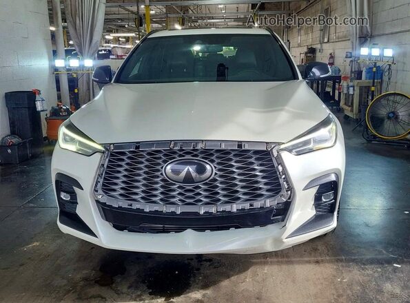 3PCAJ5J36NF101835 2022 INFINITI QX55 White Панорамний вид салону 360°