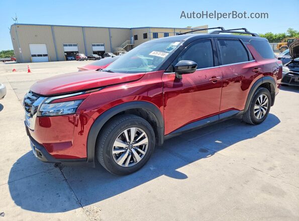 5N1DR3CA3PC225045 2023 NISSAN PATHFINDER Red Rear left