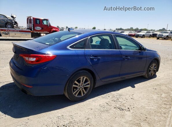5NPE24AF8HH518981 2017 HYUNDAI SONATA Blue წინა მარჯვენა