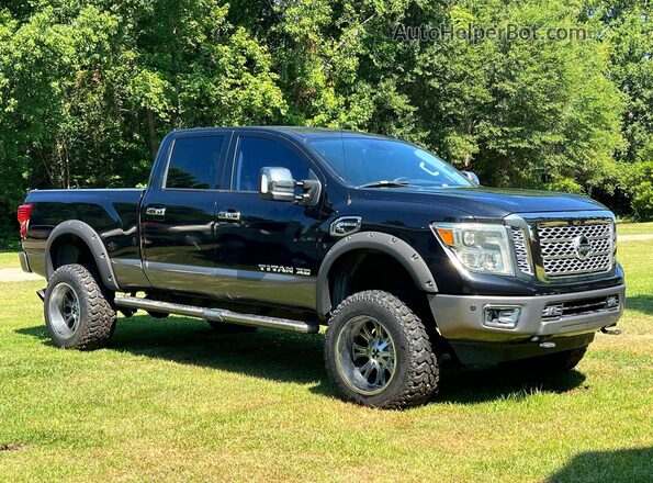 1N6BA1F46GN514337 2016 NISSAN TITAN Black უკანა მარცხენა