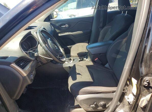 1C4PJLCB0HW549488 2017 JEEP CHEROKEE Black Սալոնի դիմացի տեսք