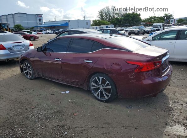 1N4AA6AP1HC369398 2017 NISSAN MAXIMA Red უკანა მარჯვენა