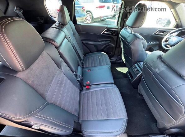 JA4J4UA86PZ035114 2023 MITSUBISHI OUTLANDER Black Вид ззаду
