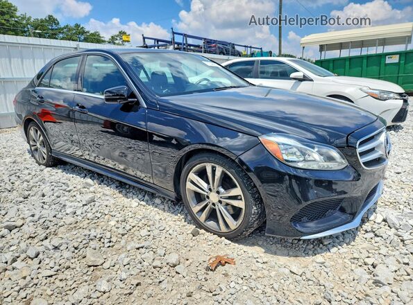 WDDHF8JB9GB234058 2016 MERCEDES-BENZ E Black Դիմացի տեսք