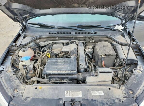 3VW267AJ4GM297320 2016 VOLKSWAGEN JETTA Gray Engine compartment view