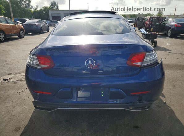 WDDWJ4KB1HF331939 2017 MERCEDES-BENZ C Blue Vista interior delantera