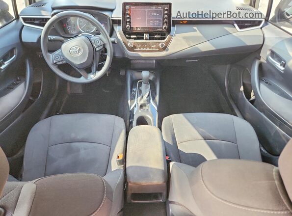 JTDEPMAE5MJ145506 2021 TOYOTA COROLLA Black Vista del cuadro de instrumentos
