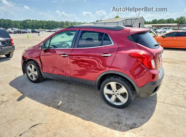 KL4CJASB8GB536606 2016 BUICK ENCORE Красный Задняя правая четверть