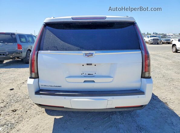 1GYS4DKJ6JR233785 2018 CADILLAC ESCALADE White Սալոնի դիմացի տեսք