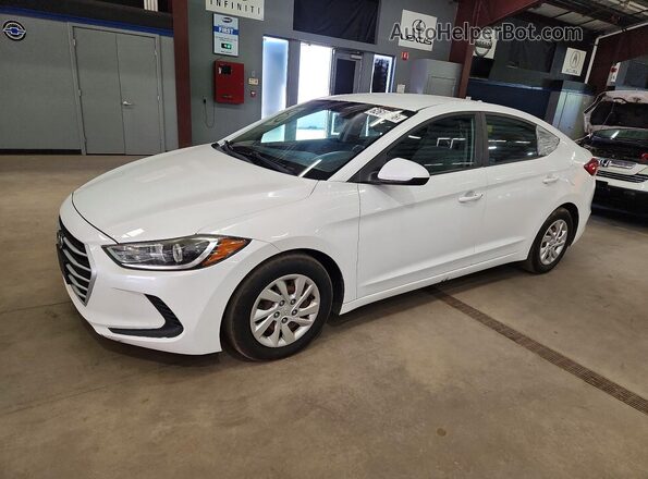 5NPD74LFXHH112212 2017 HYUNDAI ELANTRA White Trasero izquierdo