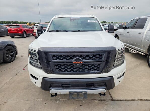 1N6AA1FB9MN513107 2021 NISSAN TITAN White Вид ззаду